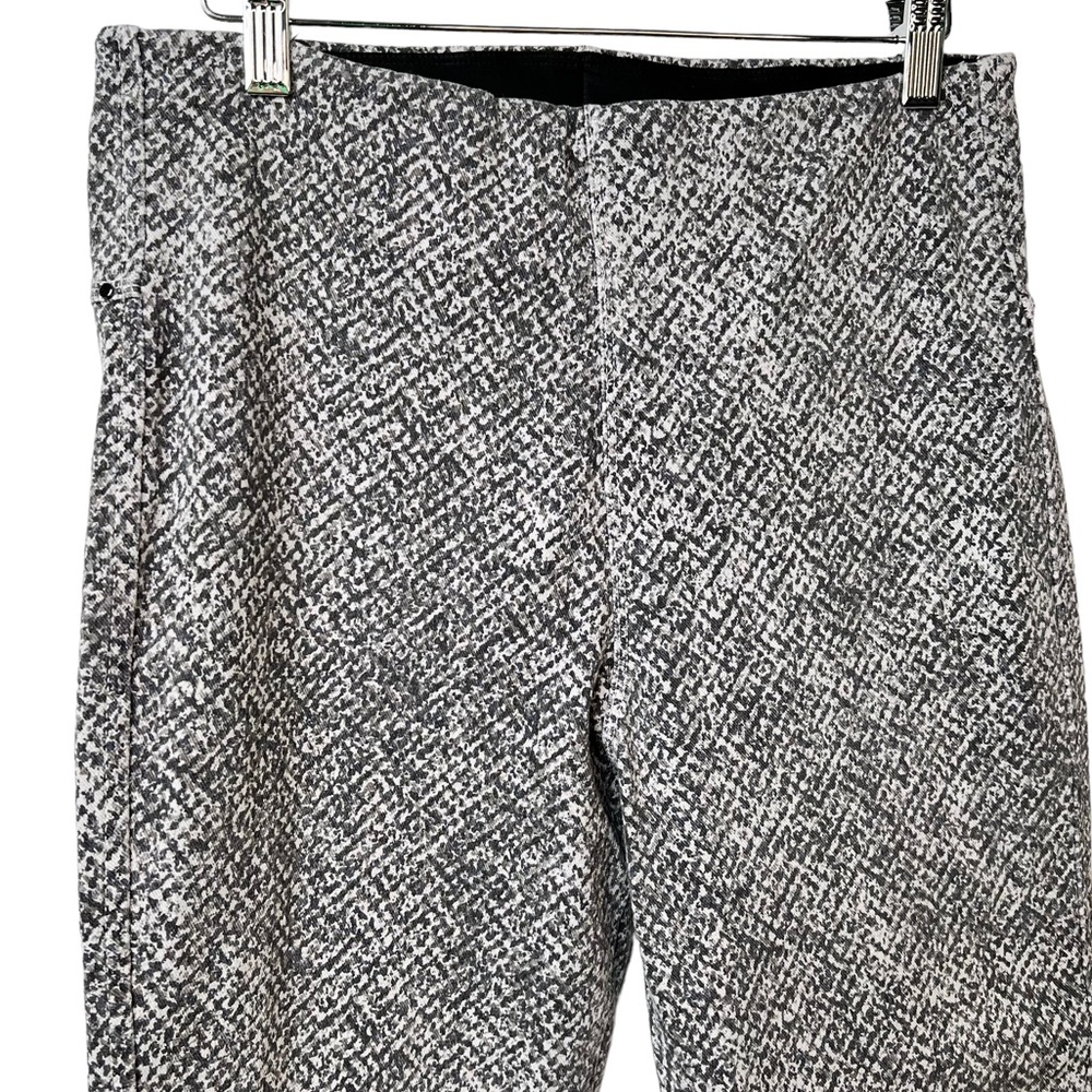 Lyssé Printed Cotton Twill Stretch High Waisted Leggings L - Picture 13 of 13